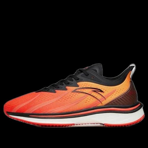 ANTA Running Series Sneakers Wormhole Tech 'Orange Red Black'