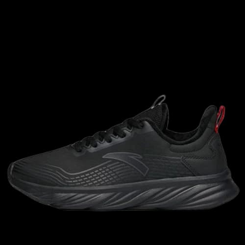 ANTA Run Collection Fleeced 'Black Red'