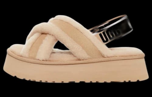 UGG Disco Cross slides 'Driftwood' (Women's)