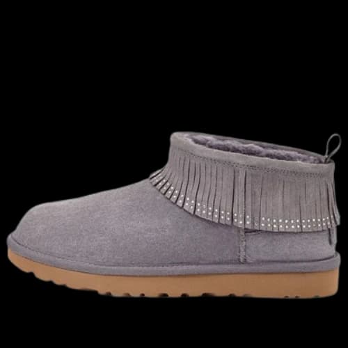 UGG Ultra Mini Fringe Bling 'Purple Grey' (Women's)