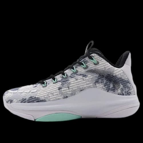 ANTA Frivolous Celestial 5 Basketball Shoes 'White Black Aqua'