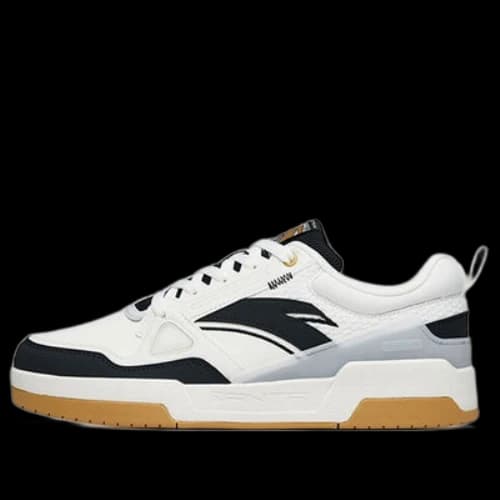 ANTA Skateboarding Series Sneakers 'White Black Gum'