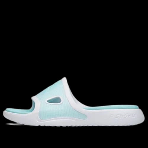 ANTA Basketball Slides 'White Ice Blue'