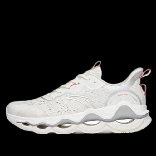 ANTA Running Series Sneakers 'White Silver Red'