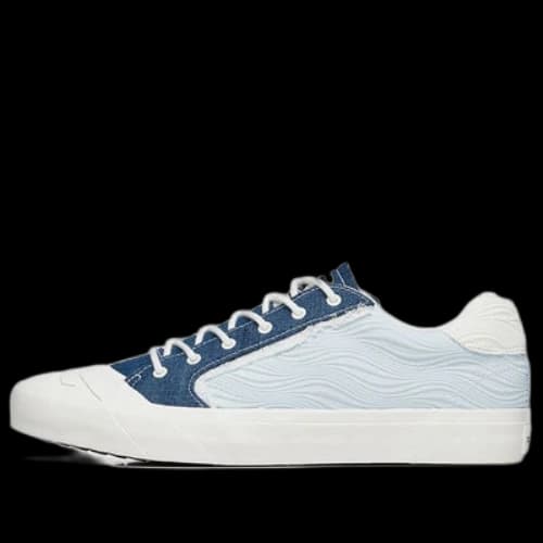 ANTA Life Series Sneakers Canvas Low 'White Blue'