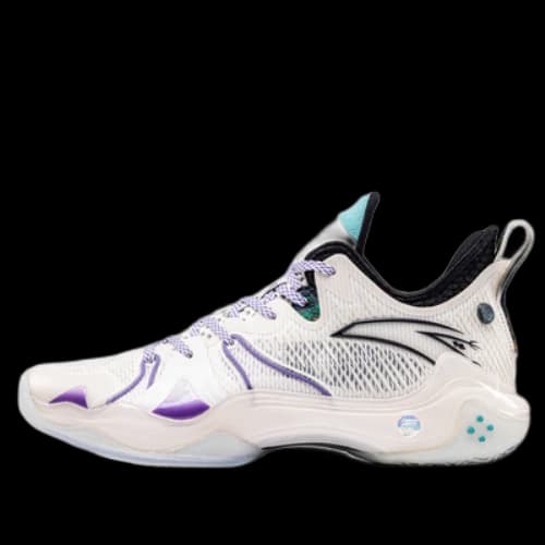 ANTA x Courtman Shock Wave 4 Pro 'White Purple Black'