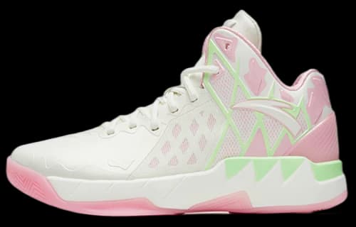ANTA Klay Thompson 1 Pro 'White Pink Green'
