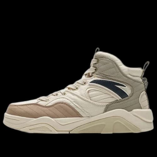 ANTA Life Series High-Top 'Trendy Versatile White Yellow'