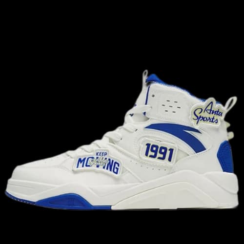 ANTA Cement Bubble Lifestyle Shoes 'White Blue'