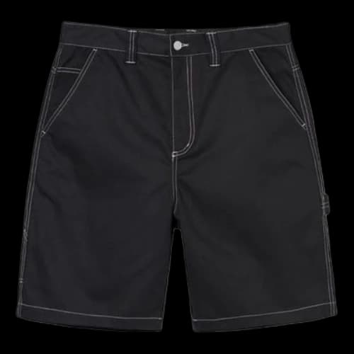 Stussy Poly Cotton Work Short 'Black'