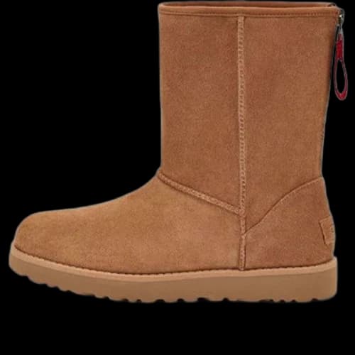 UGG W Classic Short Logo Zip (Women's)