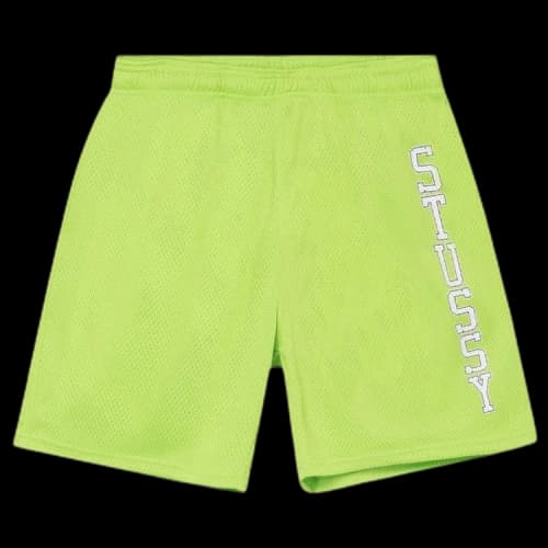 Stussy Collegiate Mesh Shorts Green