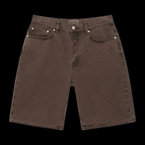 Stussy Big Ol' Washed Canvas Short Brown