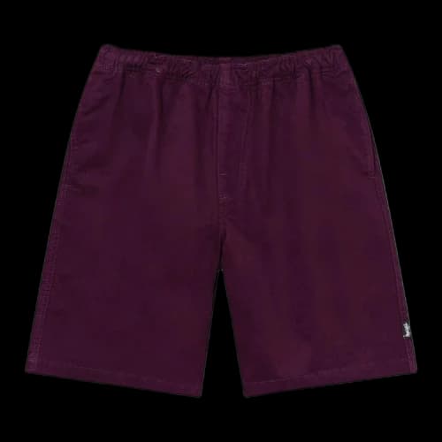 Stussy Brushed Beach Short 'Plum'