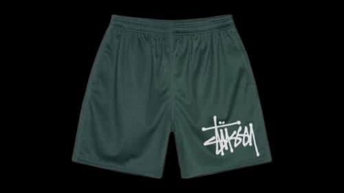 Stussy Big Basic Mesh Short Spruce
