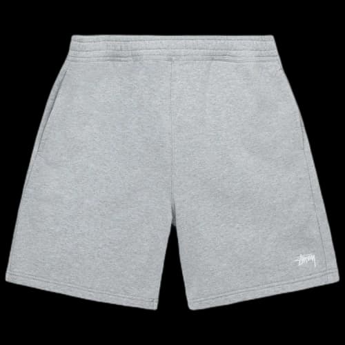 Stussy Overdyed Stock Logo Short 'Grey Heather'