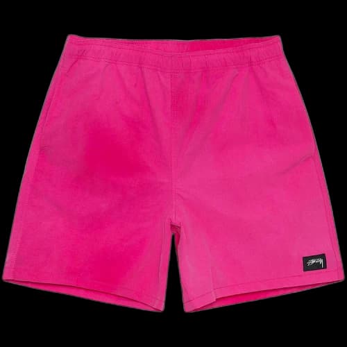 Stussy Wave Dye Nylon Short Fuchsia