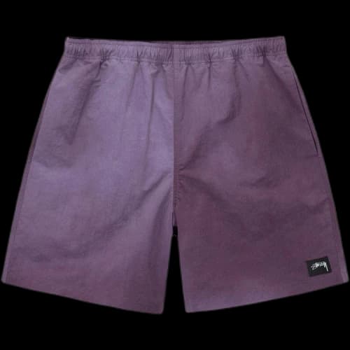 Stussy Wave Dye Nylon Short Purple