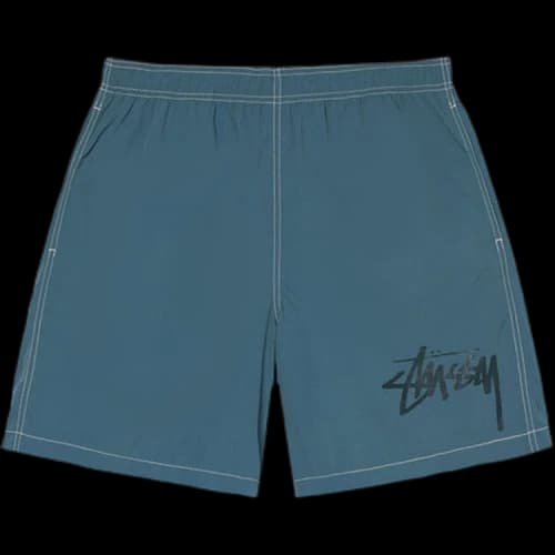 Stussy Big Stock Nylon Short 'Atlantic'