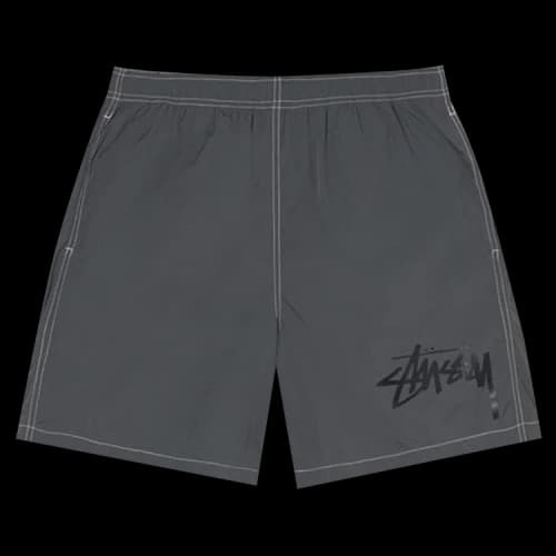 Stussy Big Stock Nylon Short 'Charcoal'