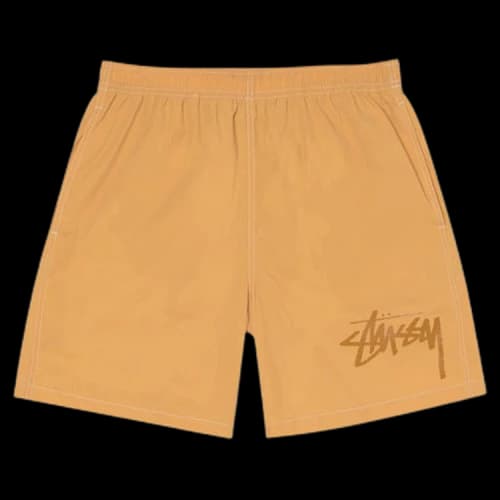 Stussy Big Stock Nylon Short 'Honey'