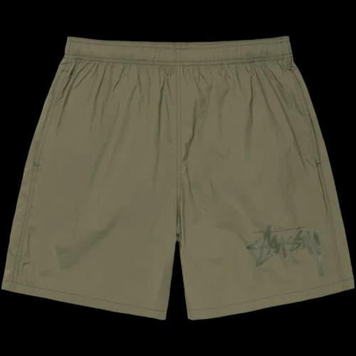 Stussy Big Stock Nylon Short 'Olive'