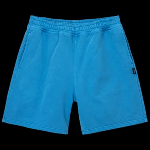 Stussy Pigment Dyed Fleece Short Blue
