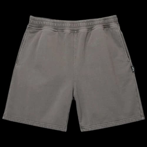 Stussy Pigment Dyed Fleece Short Charcoal