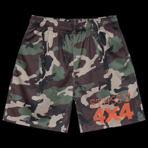 Stussy 4X4 Mesh Short 'Camo'