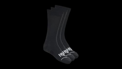 Hoka Crew Run Sock Socks (3 Pack) Black