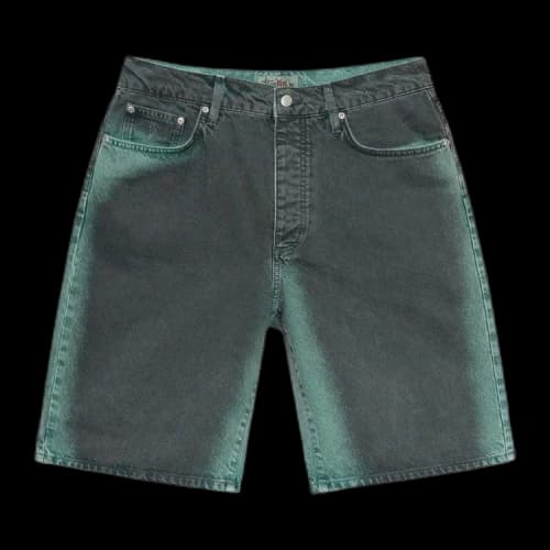 Stussy Spray Dye Big Ol' Shorts Black