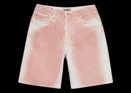 Stussy Spray Dye Big Ol' Shorts Faded Pink