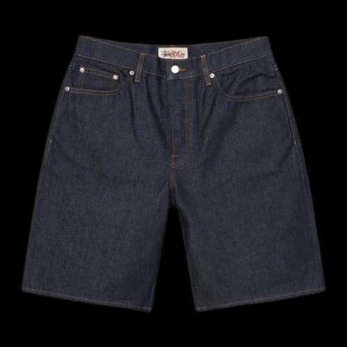 Stussy Sandwash Denim Big Ol' Shorts 'Raw'