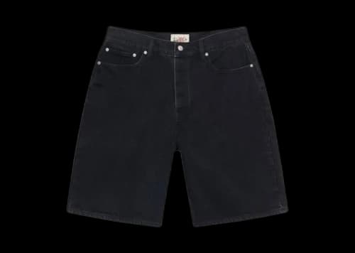 Stussy Big Ol Denim Shorts Blac Black