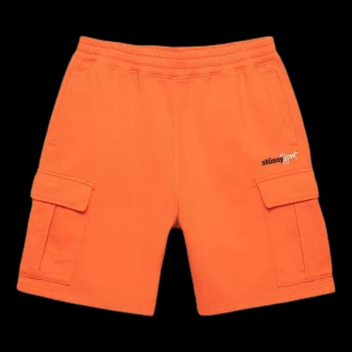 Stussy Sport Cargo Fleece Short Orange