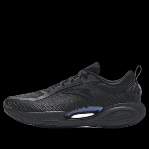 ANTA Running Shoes 'Black Blue'