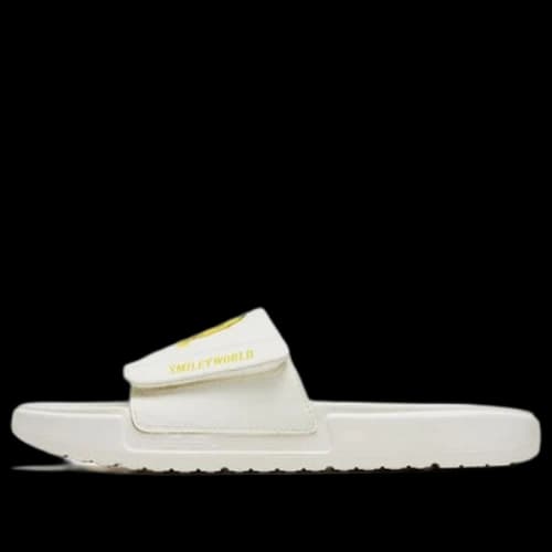 ANTA Sporty Slides 'White Yellow'