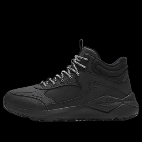 ANTA Mid Top Hiking Shoes 'Black Grey'