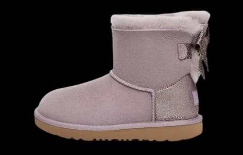 UGG Mini Bailey Bow Glitz 'Pink Purple'
