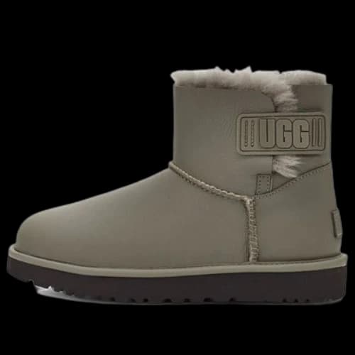 UGG Mini Bailey Logo Strap 'Army Green' (Women's)