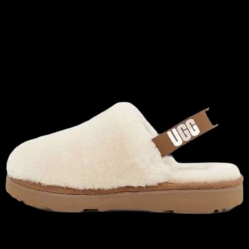 (PS) UGG Fluff Yeah Clog Slipper 'Natural'