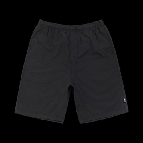 Stussy Baggy Seersucker Beach Short 'Black'