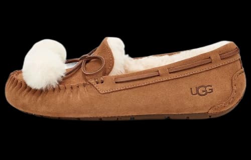 UGG Dakota Bow Pom 'Chestnut' (Women's)