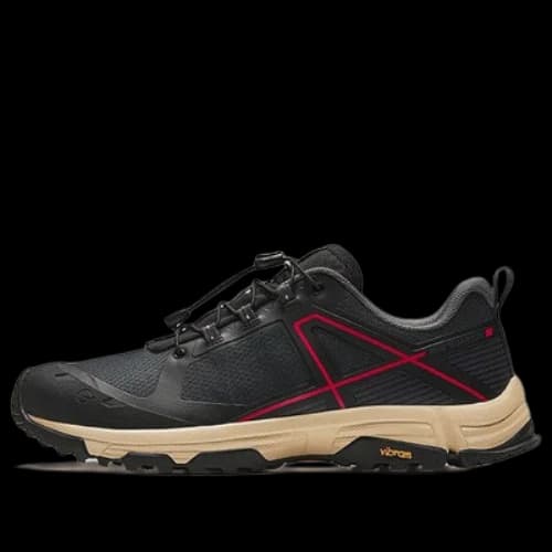 ANTA Hiking Shoes 'Black Red Beige'