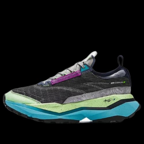 ANTA Running Shoes 'Grey Green Blue'