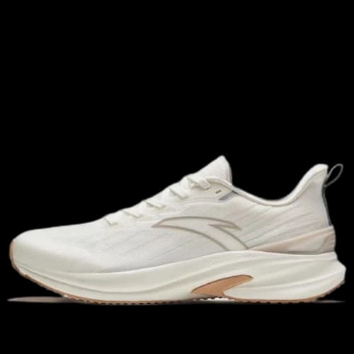 ANTA Running Shoes 'White Beige Orange'