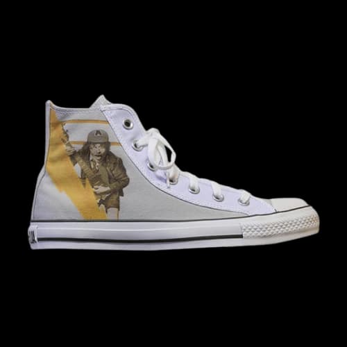 AC/DC x Converse Chuck Taylor All Star Hi Top 'Natural Blue'