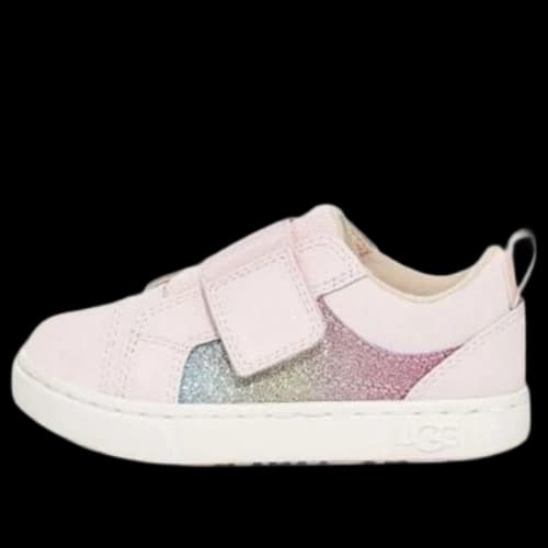 (TD) UGG Rennon Low Shoe 'Seashell Pink Rainbow Glitter'