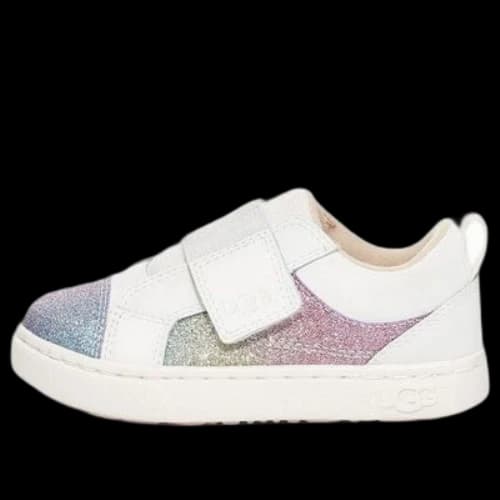 (TD) UGG Rennon Low Shoe 'White Rainbow Glitter'