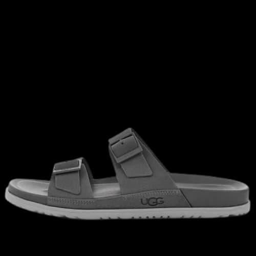 UGG Wainscott Buckle Slide 'Dark Grey'